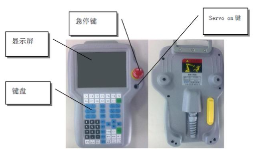 【官方网站机械】工业机器人示教器按钮功能介绍